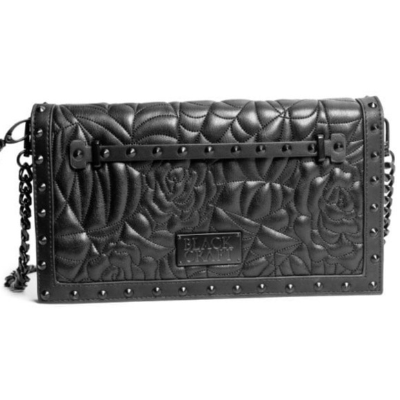 Blackcraft Cult Charlotte Quilt Spiderweb Clutch - Picture 6 of 12